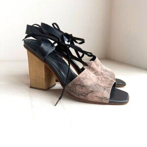 Rachel Comey Melrose Sandals w Wood Heel  7